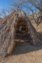 Chiricahua Apache wickiup or thached dwelling Royalty Free Stock Photo