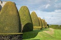 Chirk Castle Gardens in Wales, UK Royalty Free Stock Photo