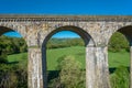 Chirk viaduct and aquaduct Royalty Free Stock Photo