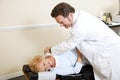Chiropractic with Copyspace Royalty Free Stock Photo
