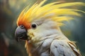 Chirpy Cockatiel bird. Generate Ai