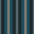 Chirt vector texture lines, internet textile vertical fabric. Purkish seamless stripe background pattern in dark and cyan colors Royalty Free Stock Photo