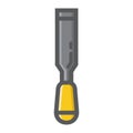 Chisel filled outline icon, build and repair