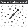 Chisel icon. Constraction tools icons universal set for web and mobile Royalty Free Stock Photo