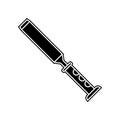 chisel icon. Element of Home repair tool for mobile concept and web apps icon. Glyph, flat icon for website design and