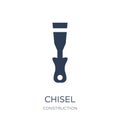 Chisel icon. Trendy flat vector Chisel icon on white background