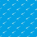 Chisel pattern vector seamless blue