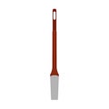 Chisel point vector icon illustration design. Flat tool hand work industry element cartoon. Dig mining object metal equipment