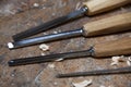Chisels Royalty Free Stock Photo