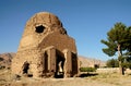 An ancient brick dome and mosque in Chisht-e-Sharif, Herat Province, Afghanistan