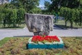 Monument in Chisinau city