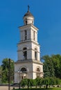 Bell tower in Chisinau, Moldova