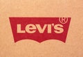 Logo Levis on paper bag Royalty Free Stock Photo