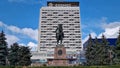 CHISINAU, MOLDOVA - March 20, 2024 Monument to Grigory Kotovsky