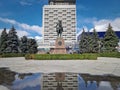 CHISINAU, MOLDOVA - March 20, 2024 Monument to Grigory Kotovsky