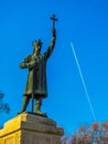 Stephen the Great Stefan cel Mare Monument in Chisinau, Moldova