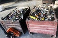 Chisinau, Republic of Moldova. July 2, 2019 - waste trash plastic and other types of garbage, waste at the waste disposal site