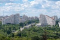 Chisinau, Republic of Moldova - June 17, 2016: the view from the roof of the city Chisinau, Republic of Moldova.
