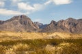 Chisos Mountains, Big Bend National Park, Texas, USA, Royalty Free Stock Photo