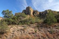 Chisos Mountains Landscape Royalty Free Stock Photo