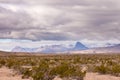 Chisos Mountains Snow clouds landscape Texas