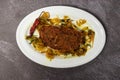 chital fish kofta fry or chitol fish ball served in dish isolated on background top view of bangladesh food