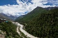 Chitkul The last village of India Royalty Free Stock Photo