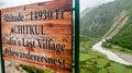 Chitkul village in Kinnaur district of Himachal Pradesh