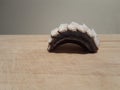Chiton original side view Royalty Free Stock Photo