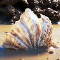 Chitons Shells: Oceanic Treasures Royalty Free Stock Photo
