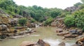 Chitradhara waterfall of Bastar district in Chattisgarh, India. Royalty Free Stock Photo