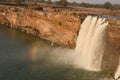 Chitrakote waterfalls top view Royalty Free Stock Photo