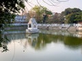 Chitrakulam temple tank managed by Sri Adi Kesavaperumal Temple, Mylapore, Chennai Royalty Free Stock Photo