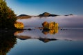 Chittenden Lake Island - Green Mountains - Autumn - Vermont Royalty Free Stock Photo