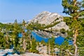 Chittenden Peak and Tilden Lake, Yosemite National Park, California.