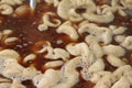 chitterlings stewed in the pot is delicious. Royalty Free Stock Photo