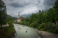 Chiusa (Klausen) in South Tyrol, Italy Royalty Free Stock Photo