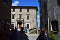 Chiusdino - The beautiful city centre of the old town of Chiusdino near to the San Galgano Abbey - Tuscany & x28;Italy