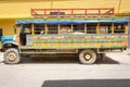 Colorful bus from Chiva