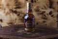 Chivas regal extra whiskey, which is matured in scented barrels which gives that amber color