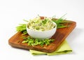 Chive butter Royalty Free Stock Photo