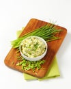 Chive butter Royalty Free Stock Photo