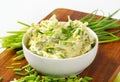 Chive butter Royalty Free Stock Photo