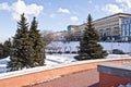 Chkalov stairs in Russia in Nizhniy Novgorod