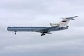 Tupolev Tu-154B-2 of Russian Air Force landing at Chkalovsky.