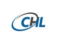 CHL letter creative modern elegant logo design Royalty Free Stock Photo