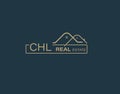 CHL Real Estate and Consultants Logo Design Vectors images. Luxury Real Estate Logo Design Royalty Free Stock Photo