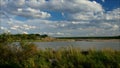 Chlabendorf lake, landscape in Lusatia