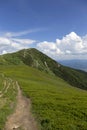 Chleb, the high Peak in Mountains Little Fatra in Slovakia Royalty Free Stock Photo