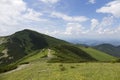 Chleb, the high Peak in Mountains Little Fatra in Slovakia Royalty Free Stock Photo
